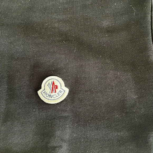 Black Moncler Crewneck Sweatshirt